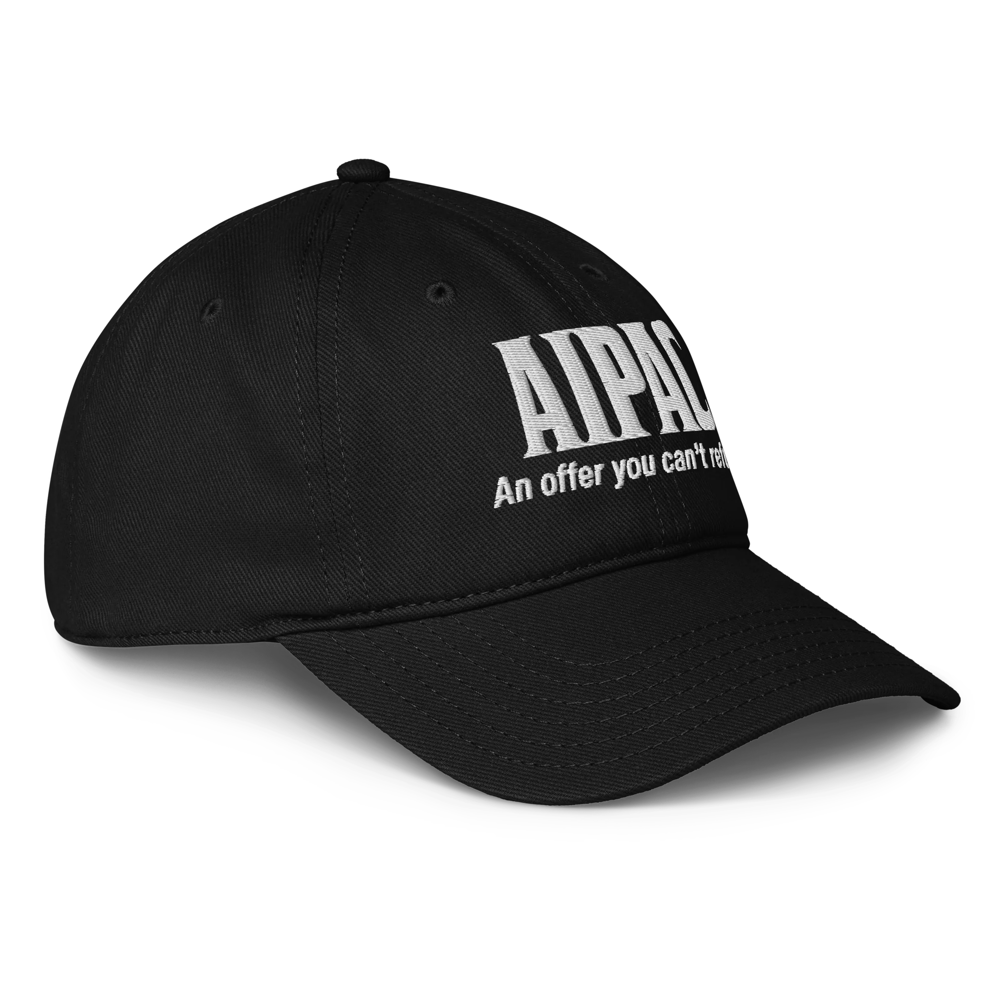 AIPAC Baseball Hat - Black - Image 4