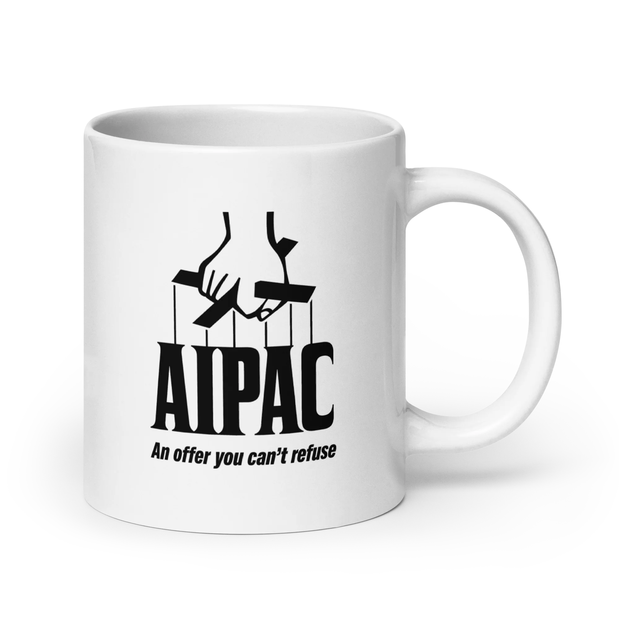 AIPAC Mug - Black - Image 2