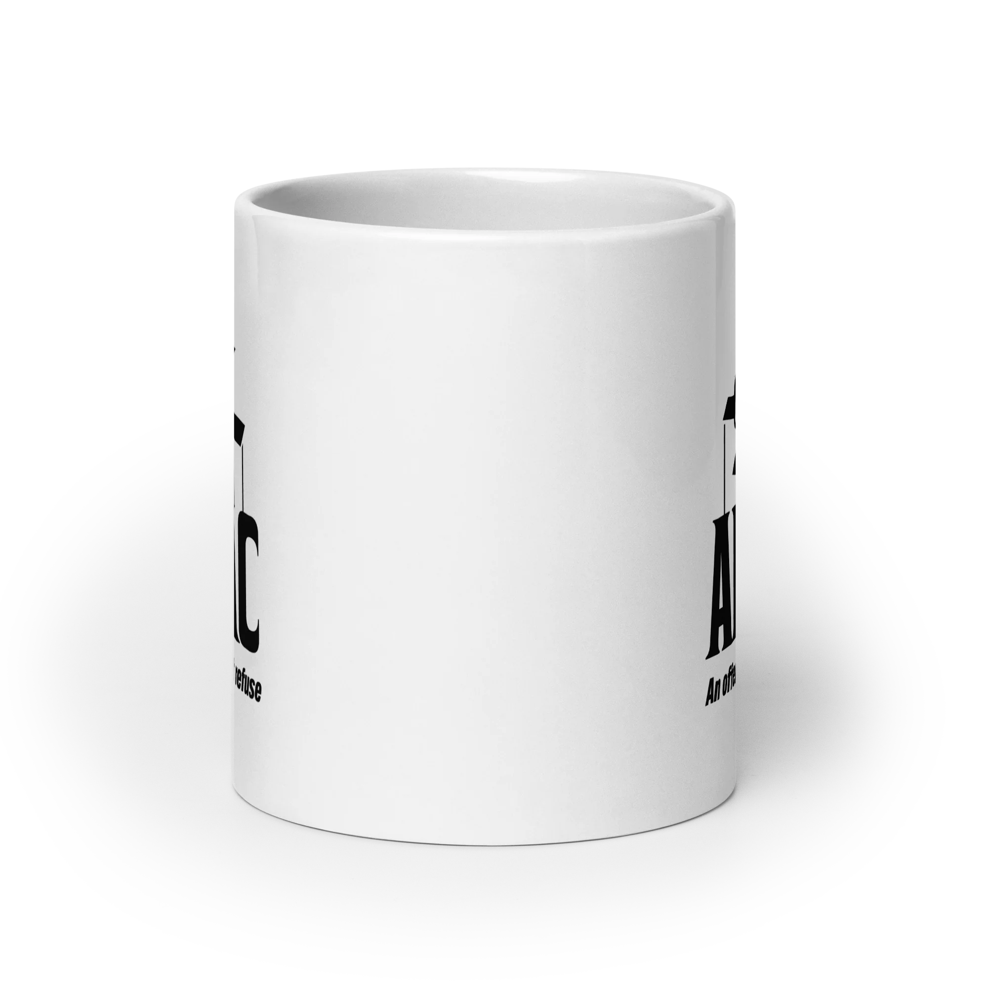 AIPAC Mug - Black - Image 3