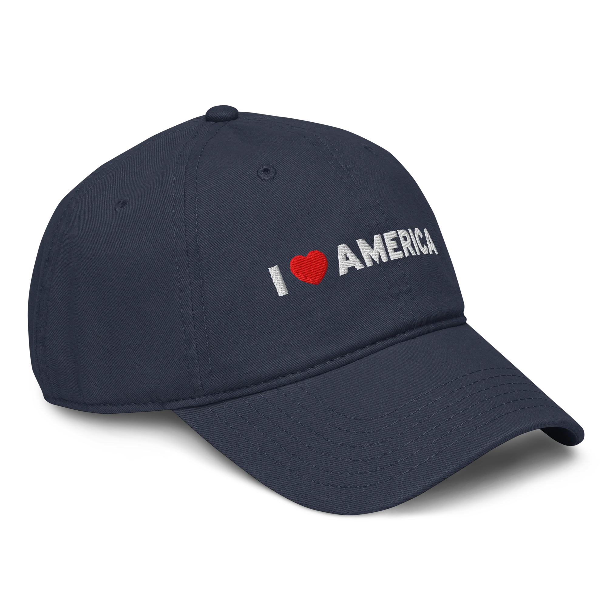 I Heart America Vintage Hat - Navy - Image 4