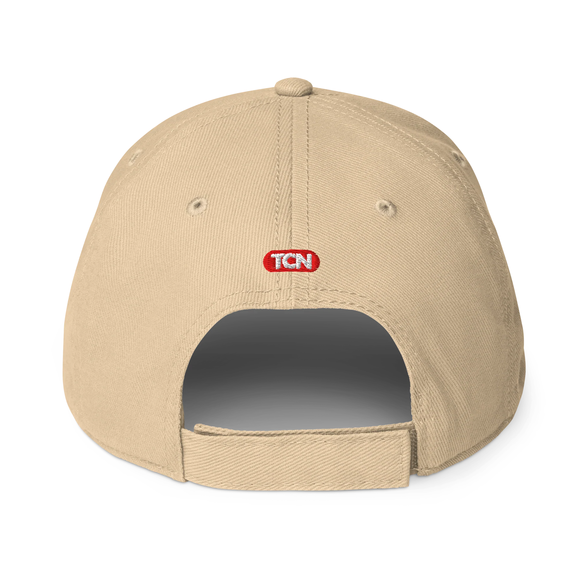 Just Asking Questions Baseball Hat - Khaki - Image 2