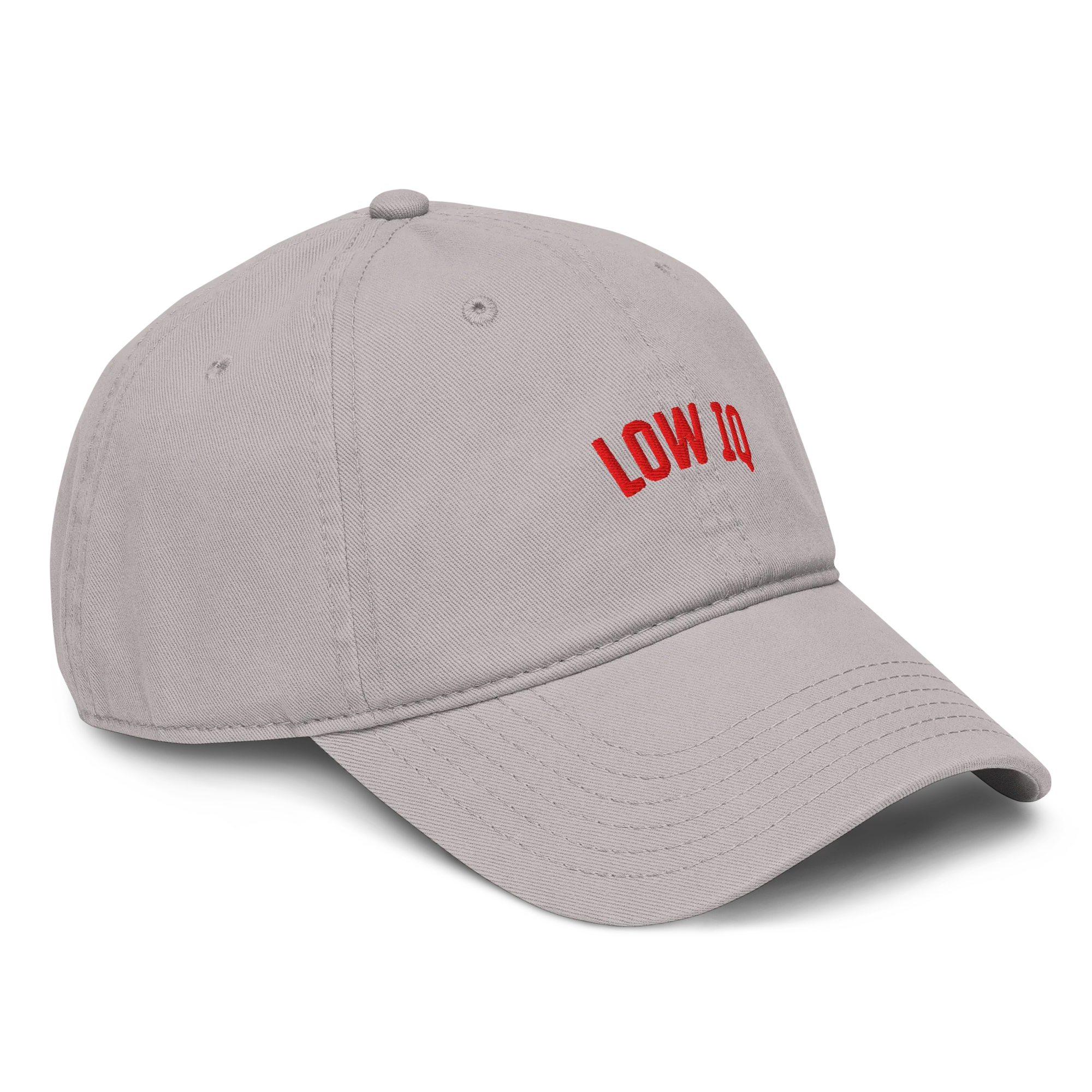 Low IQ Vintage Hat - Gray - Image 4