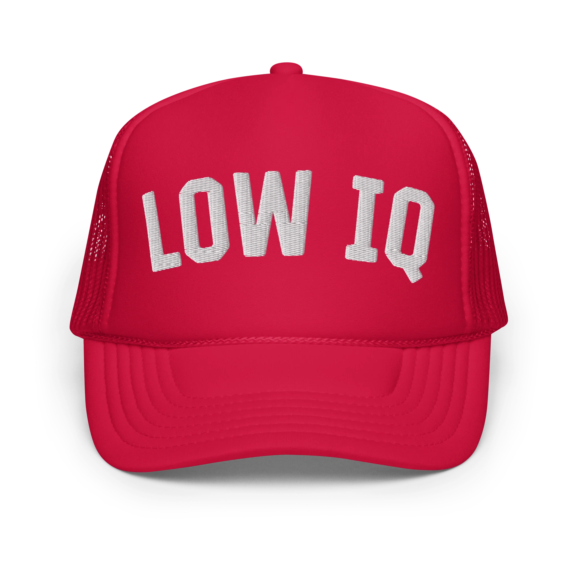 Low IQ Trucker Hat - Red