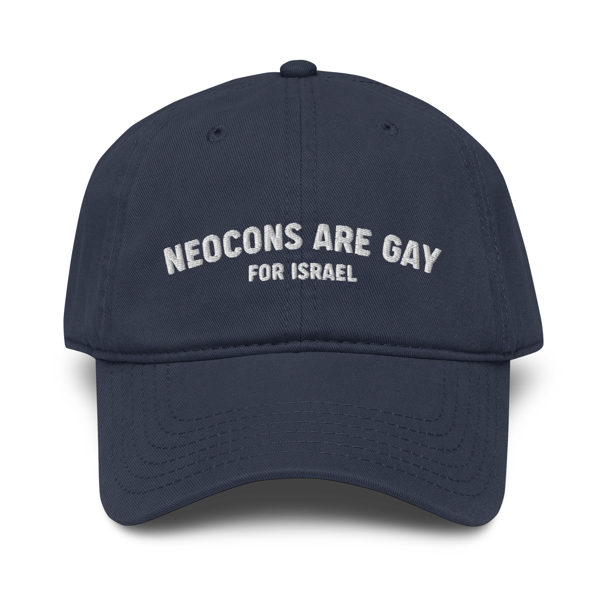Neocons Are Gay Vintage Hat - Navy