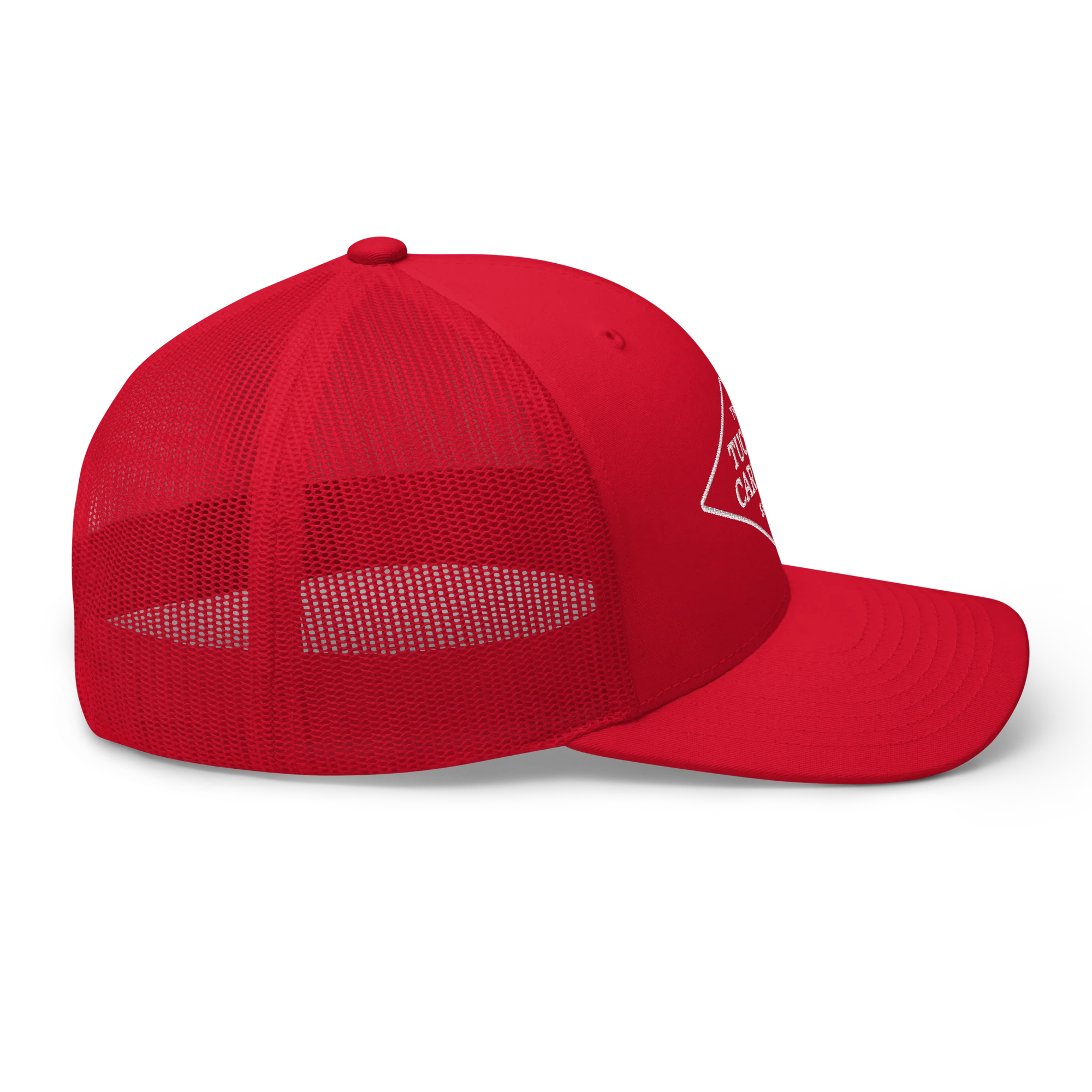 The Tucker Carlson Show Trucker Hat - Red - Image 3