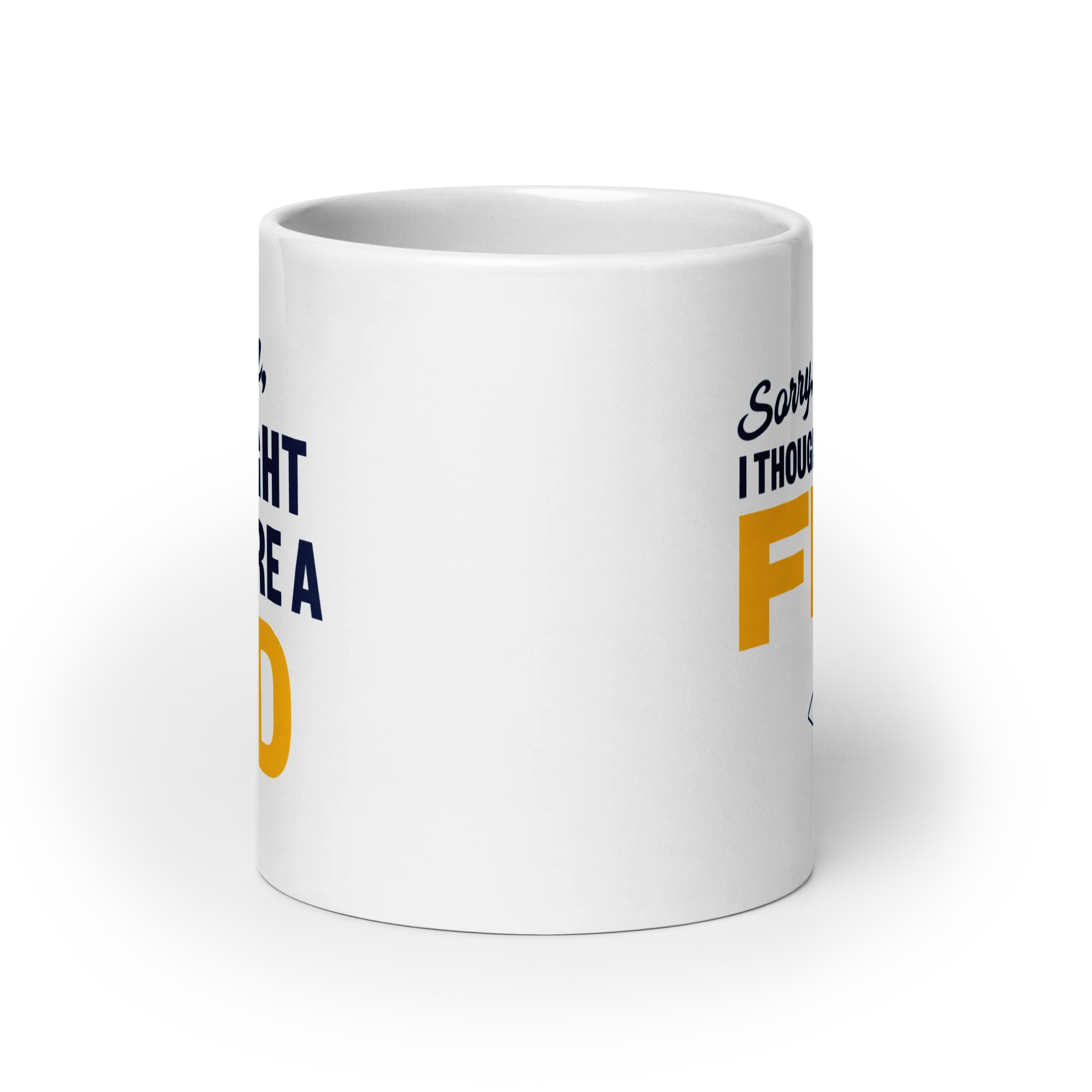 Thought You Were A Fed Mug - Image 3