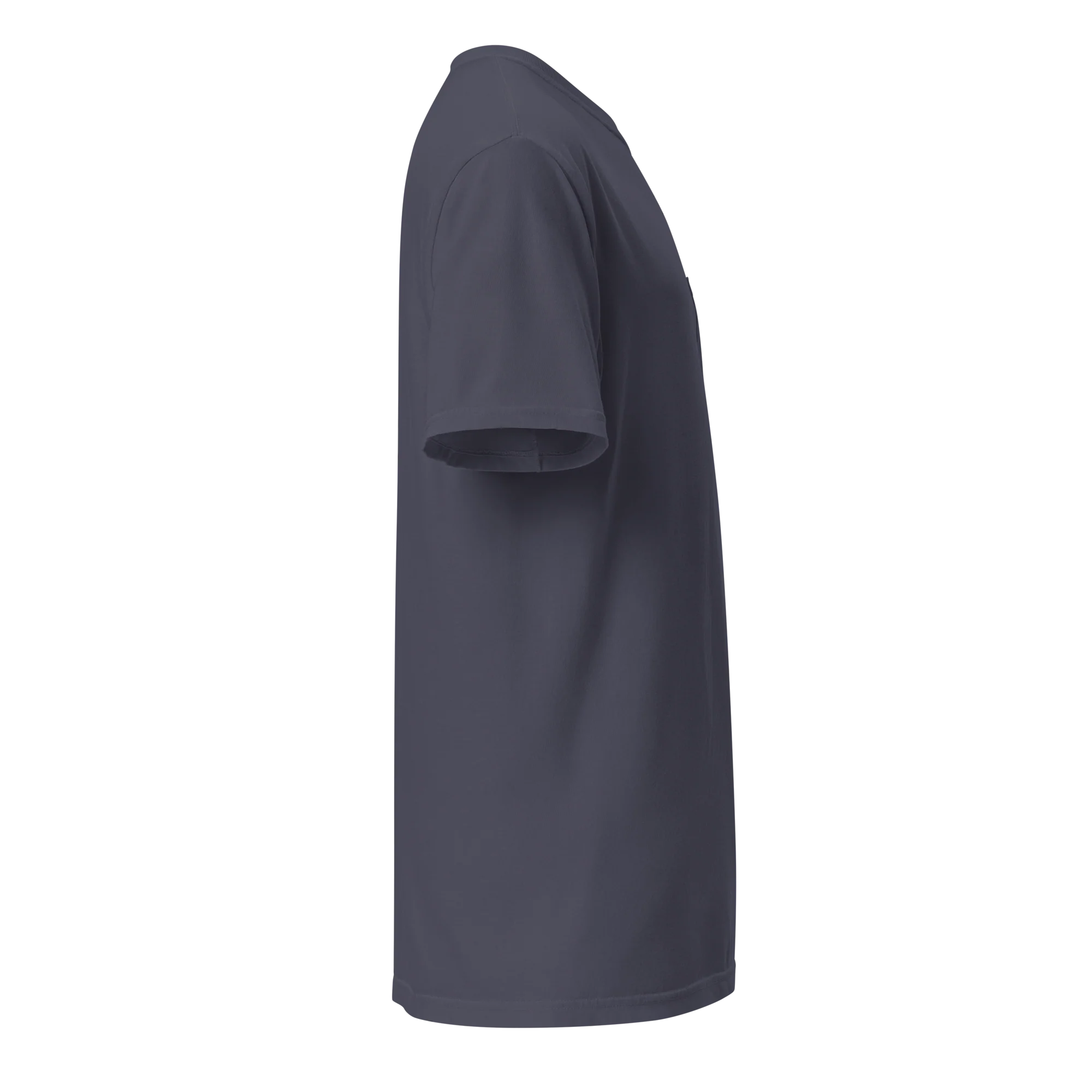 Tucker Carlson Show Pocket T-Shirt - Navy - Image 4